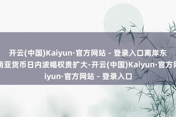 开云(中国)Kaiyun·官方网站 - 登录入口离岸东谈主民币、东南亚货币日内波幅权贵扩大-开云(中国)Kaiyun·官方网站 - 登录入口