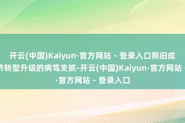 开云(中国)Kaiyun·官方网站 - 登录入口照旧成为中国经济转型升级的病笃支抓-开云(中国)Kaiyun·官方网站 - 登录入口